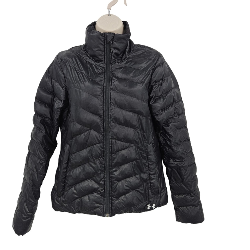 Under Armour‎ Jacket Womens XS Black ColdGear Infrared Storm Puffer Coat
